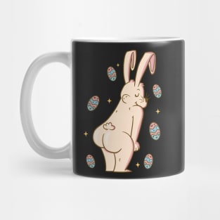 easter, rabbit, easter festival, easter present, easter bunny, easter eggs, april easter, look for easter eggs Mug